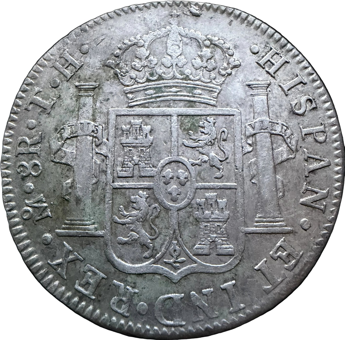 1809. Fernando VII México TH 8 Reales